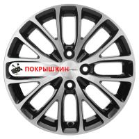 6*15 4*100 ET40 60,1 Khomen Wheels KHW1506 (Logan) Black-FP