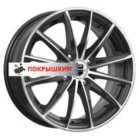 6*15 4*100 ET50 60,1 КиК Пойнт Бланк-оригинал (KC884) Алмаз черный SK
