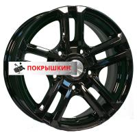 6,5*16 5*139,7 ET35 98,5 Khomen Wheels KHW1602 (Niva 4x4 Bronto) Black