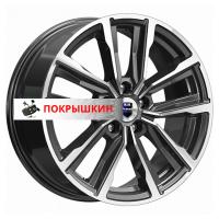 7,5*17 5*114,3 ET40 66,1 КиК Лацио (КС964) Алмаз черный