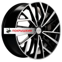 7*17 5*108 ET40 60,1 Khomen Wheels KHW1717 (Chery Tiggo 3/Tiggo 3 Pro) Black-FP