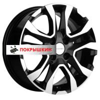 6*15 4*98 ET36 58,5 Khomen Wheels KHW1503 (Lada Granta) Black-FP