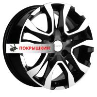 6*15 4*100 ET40 60,1 Khomen Wheels KHW1503 (XRay) Black-FP