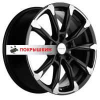 7,5*18 5*114,3 ET35 60,1 Khomen Wheels KHW1808 (Lexus NX) Black-FP