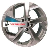 7*17 5*114,3 ET37 66,5 Khomen Wheels KHW1712 (Jolion) F-Silver-FP