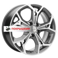 7*17 5*114,3 ET37 66,5 Khomen Wheels KHW1702 (Jolion) Gray-FP