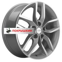 6,5*17 5*108 ET33 60,1 Khomen Wheels KHW1708 (Chery Tiggo 7pro) F-Silver-FP