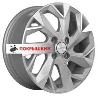 5,5*14 4*98 ET35 58,5 Khomen Wheels KHW1402 F-Silver-FP