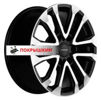 7,5*18 6*139,7 ET30 106,1 Khomen Wheels KHW1805 (JAC T6 Pickup) Black-FP
