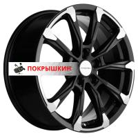 7,5*18 5*108 ET40 54,1 Khomen Wheels KHW1808 (Jac/Москвич 3) Black-FP