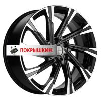 7,5*19 5*108 ET47 60,1 Khomen Wheels KHW1901 (Chery Tiggo 8) Black-FP