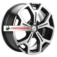 6,5*17 5*120 ET60 65,1 Khomen Wheels KHW1710(2) (VW Multivan) Black-FP