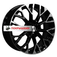 7*17 5*114,3 ET37 66,5 Khomen Wheels KHW1718 (Jolion) Black-FP
