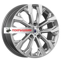 6,5*17 5*108 ET33 60,1 КиК Морейн (КС1046) Дарк платинум
