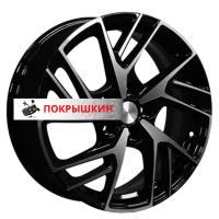 6,5*17 5*114,3 ET45 54,1 Khomen Wheels KHW1722 (Coolray) Black-FP
