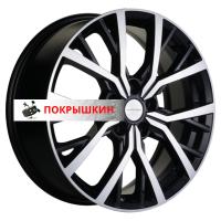 7*18 5*114,3 ET40 66,5 Khomen Wheels KHW1806 (Haval Dargo) Black-FP