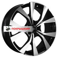 7*19 5*108 ET36 65,1 Khomen Wheels KHW1906 (Exeed VX/TXL/LX) Black-FP