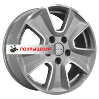6,5*16 5*114,3 ET43 67,1 Khomen Wheels KHW1601 (Huyndai/Kia) F-Silver-FP