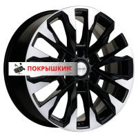 8*20 6*114,3 ET45 66,1 Khomen Wheels KHW2010 (Navara) Black-FP