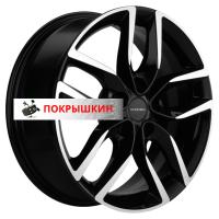 6,5*17 5*114,3 ET45 60,1 Khomen Wheels KHW1708 (Toyota C-HR) Black-FP