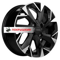 6*15 4*100 ET40 60,1 Khomen Wheels KHW1508 (Logan/Sandero) Black-FP