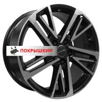 8*18 5*108 ET46 63,4 Khomen Wheels KHW1815 (Tugella) Black-FP