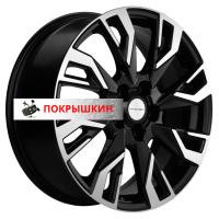 7*18 5*108 ET33 60,1 Khomen Wheels KHW1809 (OMODA C5) Black-FP