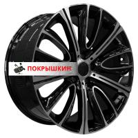 8,5*18 5*112 ET30 66,6 PDW 5241 Gloss Black Machine Face