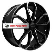 7*18 5*114,3 ET38 67,1 Khomen Wheels KHW1816 (Outlander) Black-FP