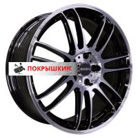 7*18 5*114,3 ET45 67,1 INCH FA8535 Gloss Black Machined Face