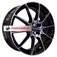 6,5*17 5*108 ET33 60,1 INCH FA8537 Gloss Black Machined Face