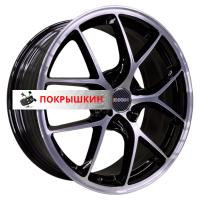 7*17 5*108 ET33 60,1 INCH FA8538 Gloss Black Machined Face