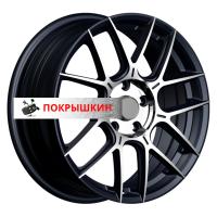 7*17 5*108 ET40 54,1 INCH FA8541 Gloss Black Machined Face